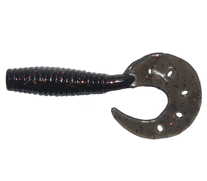 

RUBICON Силиконовая приманка RUBICON TWISTER SLIT 75mm, 3g, цвет 006 (10шт), Twister Slit