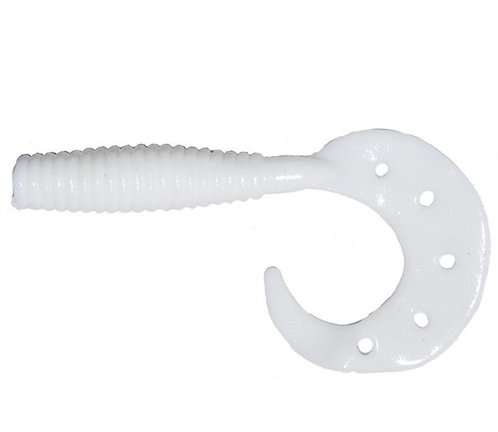 

RUBICON Силиконовая приманка RUBICON TWISTER SLIT 75mm, 3g, цвет 009 (10шт), Twister Slit