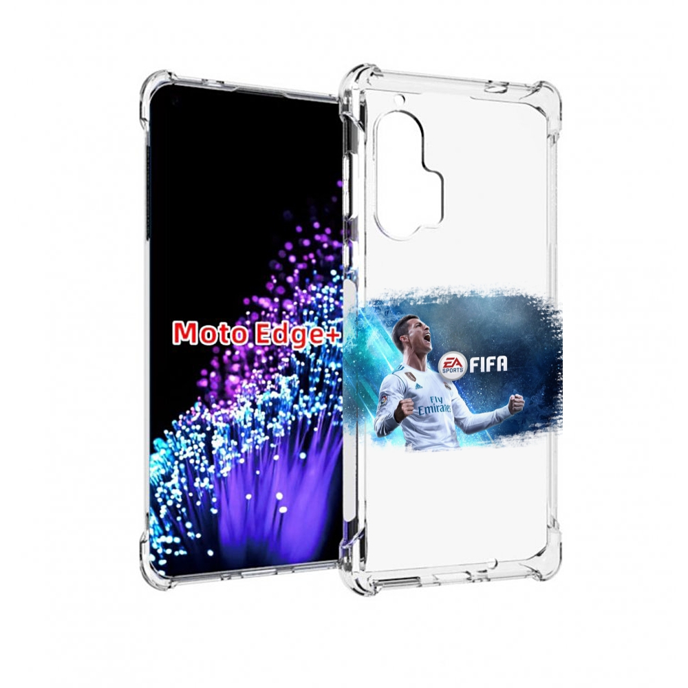 

Чехол MyPads FiFA логотип для Motorola Edge+ Plus, Прозрачный, Tocco