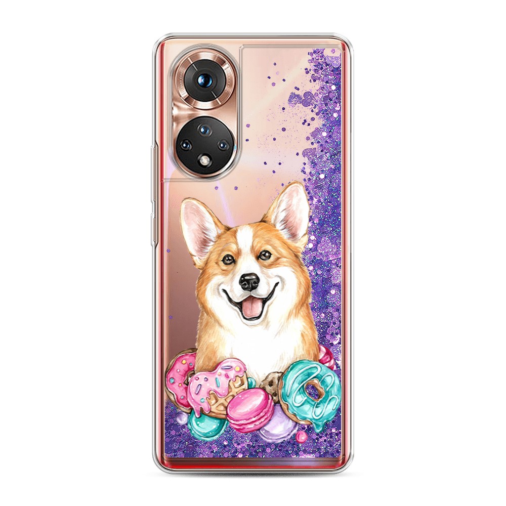 

Чехол Awog на Honor 50/Nova 9 "Корги и сладости", Разноцветный, 6106192-1