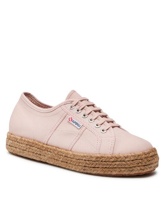 Эспадрильи женские Superga Rope 2730 S00CF20 розовые 40 EU (доставка из-за рубежа)