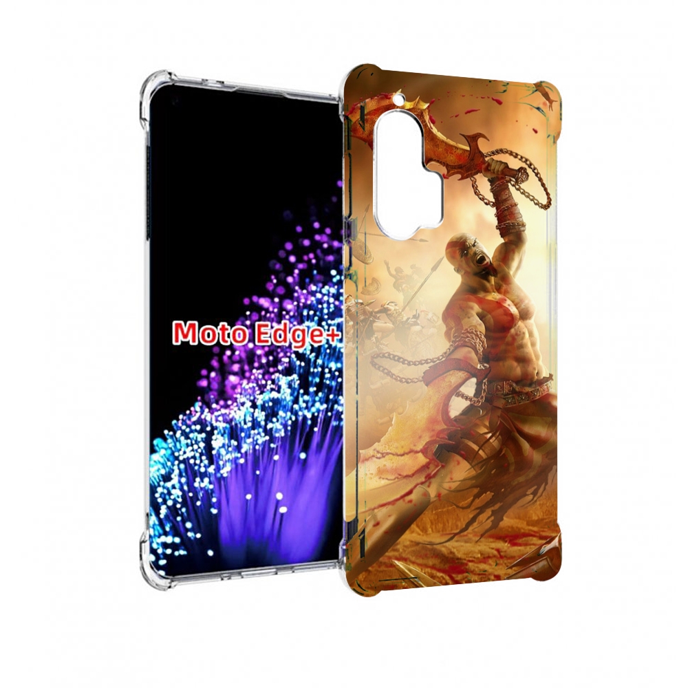 

Чехол MyPads God Of War III для Motorola Edge+ Plus, Прозрачный, Tocco