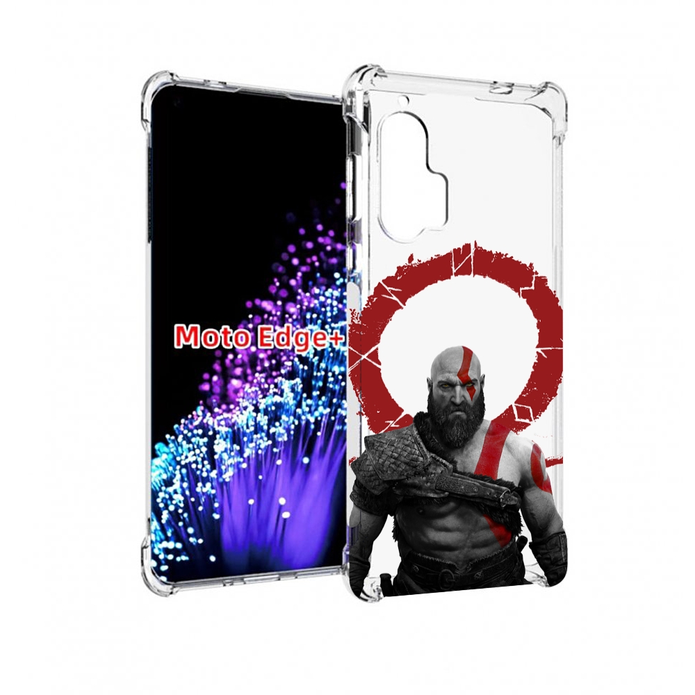 

Чехол MyPads God-of-War для Motorola Edge+ Plus, Прозрачный, Tocco