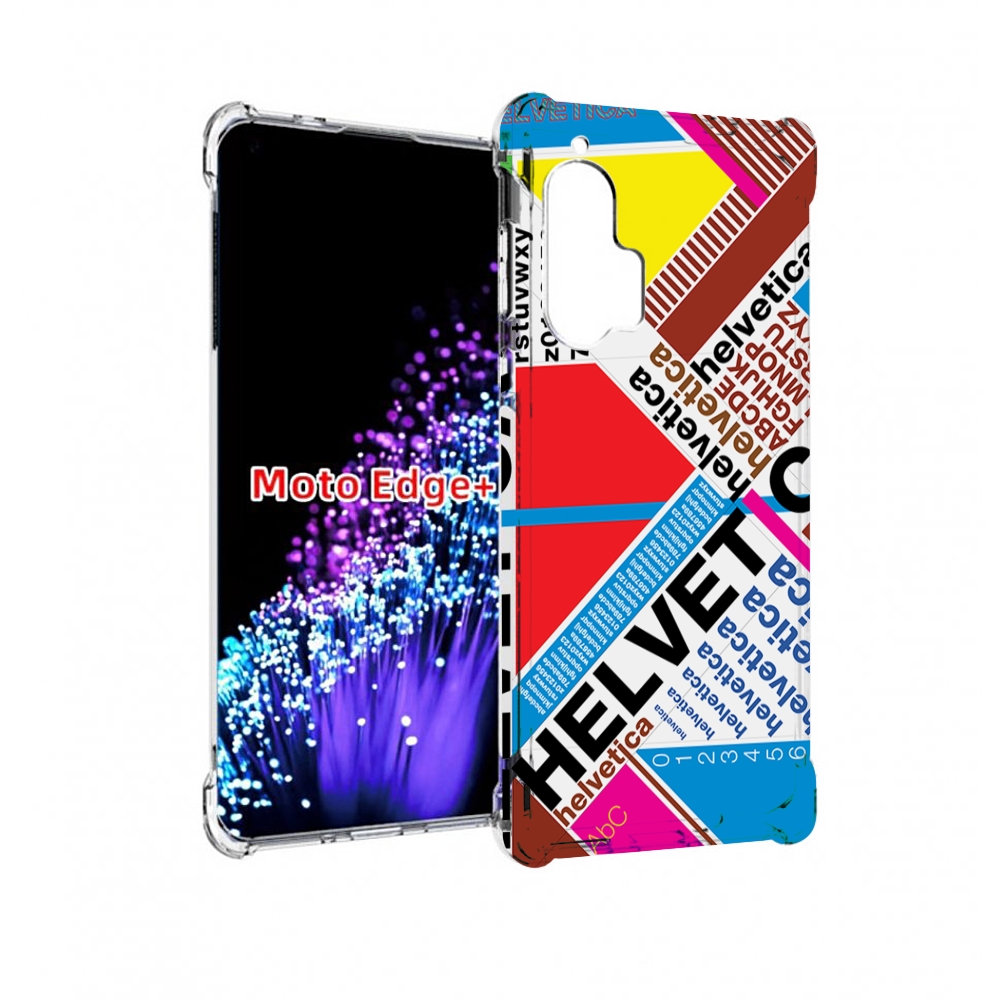 

Чехол MyPads HELVET для Motorola Edge+ Plus, Прозрачный, Tocco
