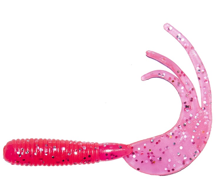 

RUBICON Силиконовая приманка RUBICON TWISTER TAIL 35mm, 0.6g, цвет 020, (10шт), Twister tail