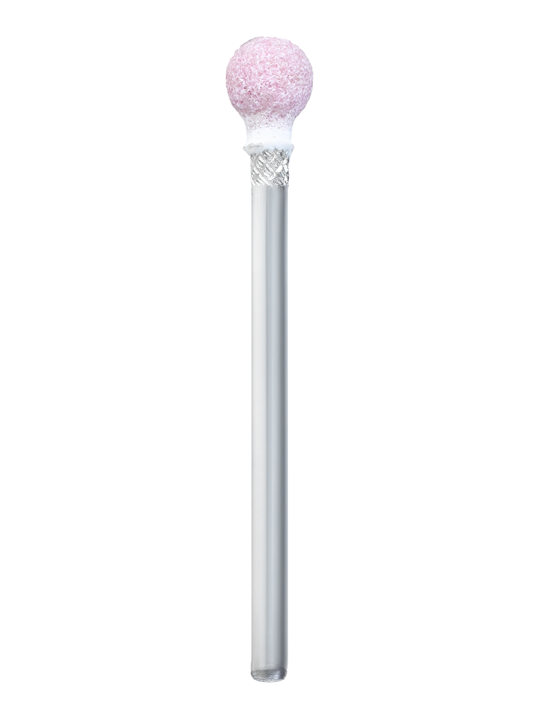 Фреза Ice Nova корундовая «Шар» D=6 мм розовая