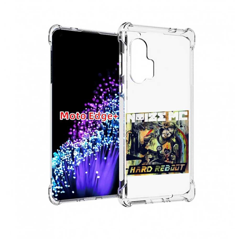 

Чехол MyPads Hard Reboot Noize MC для Motorola Edge+ Plus, Прозрачный, Tocco