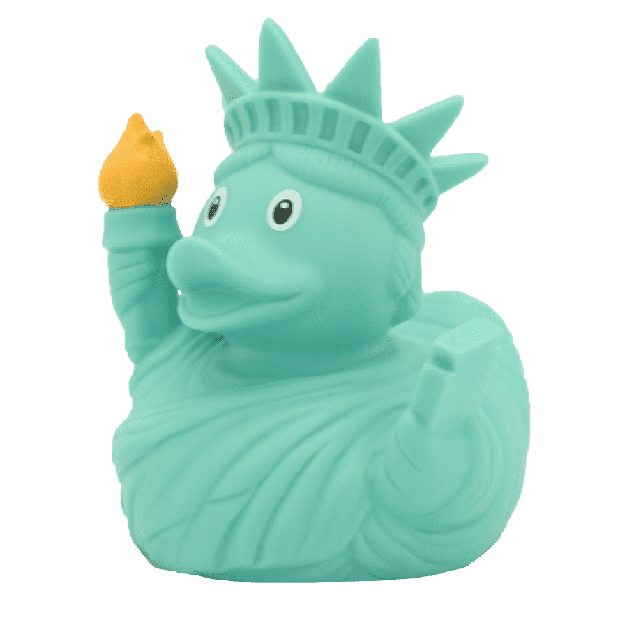 Игрушка для ванной FUNNY DUCKS Статуя Свободы уточка