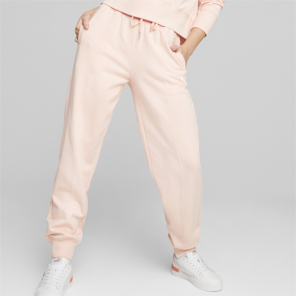 Спортивные брюки женские PUMA Her High-Waist Pants 67311266 розовые M Бангладеш розовый