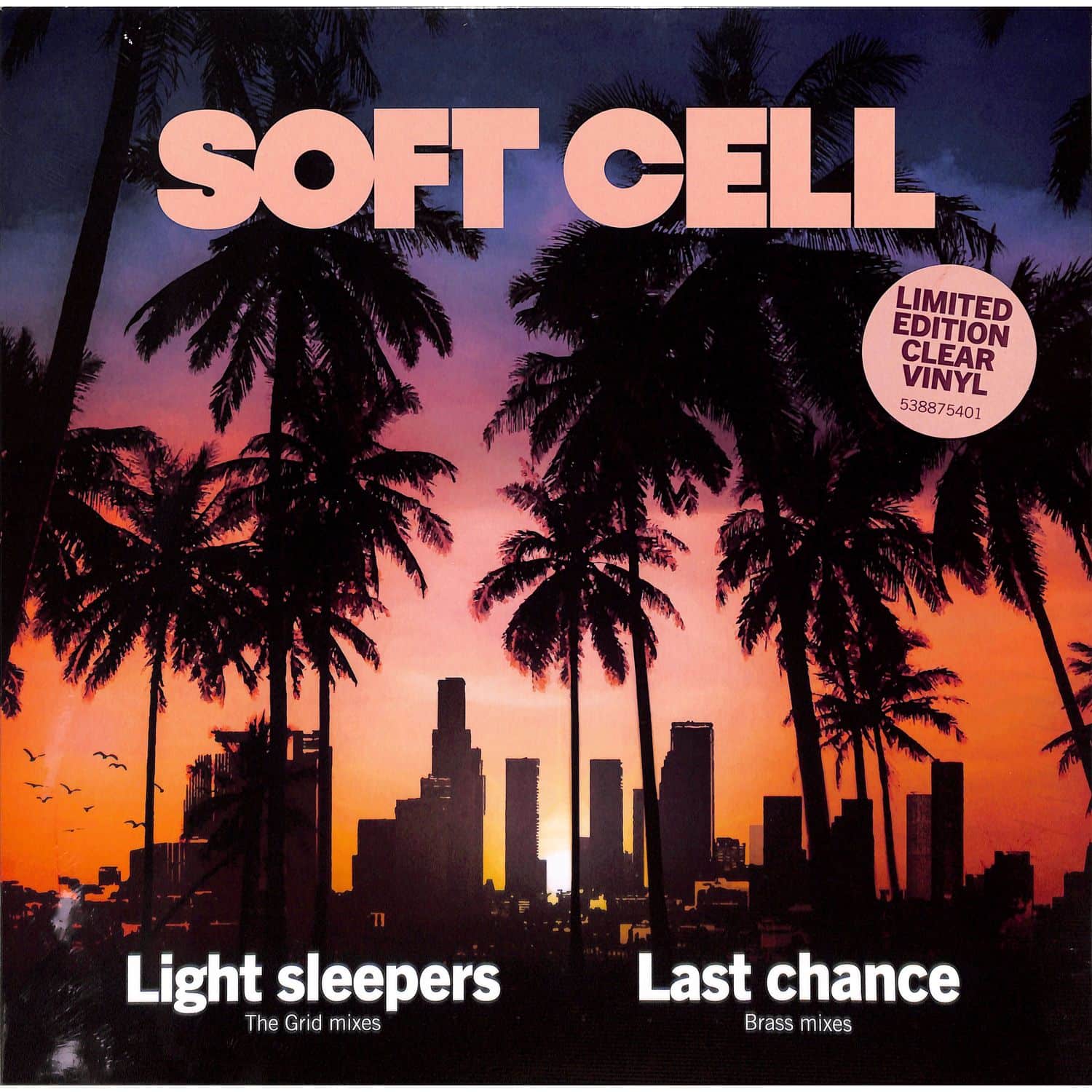 

SOFT CELL Light Sleepers (Clear Vinyl), Light Sleepers (Clear Vinyl)