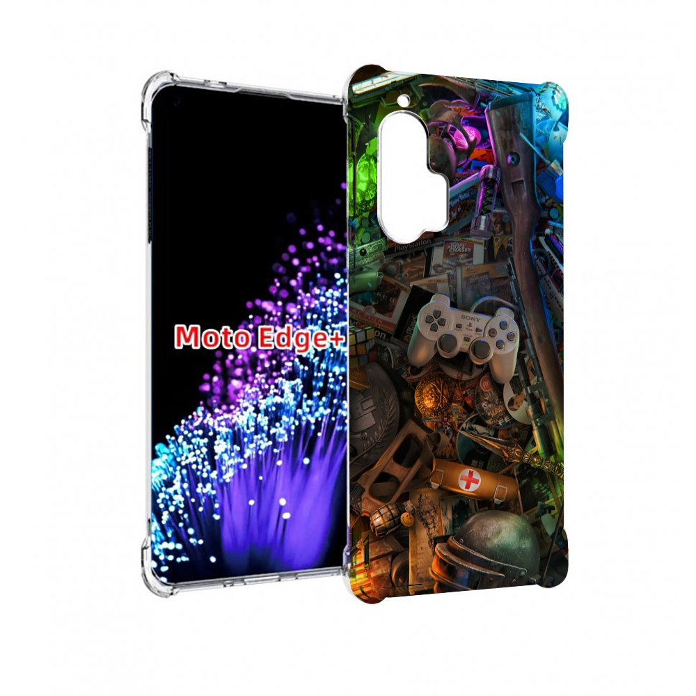 

Чехол MyPads JlaMBcPa6eM для Motorola Edge+ Plus, Прозрачный, Tocco