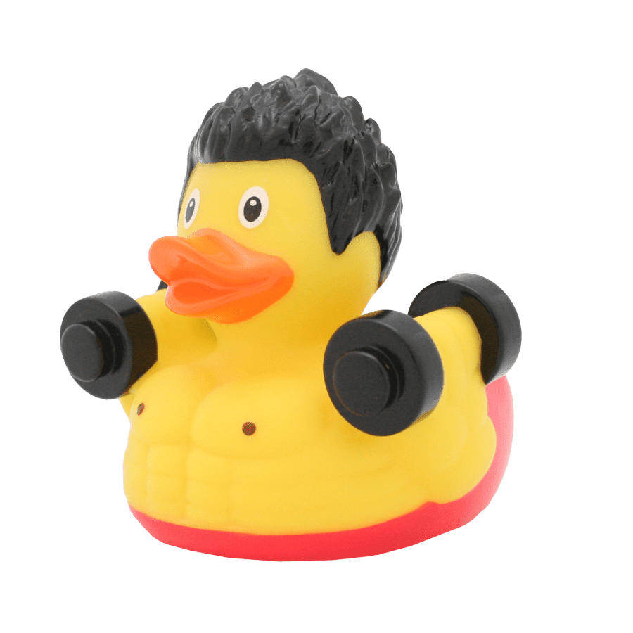 Игрушка для ванной FUNNY DUCKS Культурист уточка игрушка для ванной funny ducks пляжница уточка