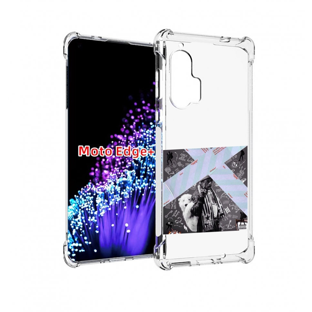 

Чехол MyPads Lil Uzi Vert - Luv Is Rage 2 для Motorola Edge+ Plus, Прозрачный, Tocco