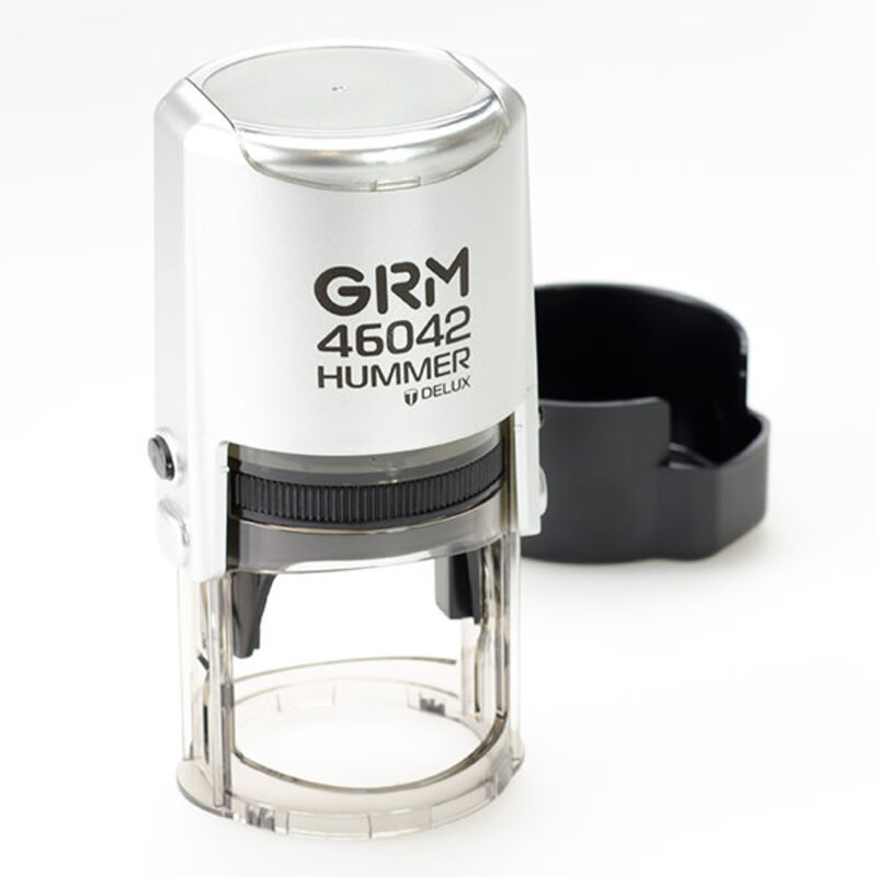 

GRM 46042 Hummer. Оснастка для печати в боксе, д.42 мм, корпус серебряный
