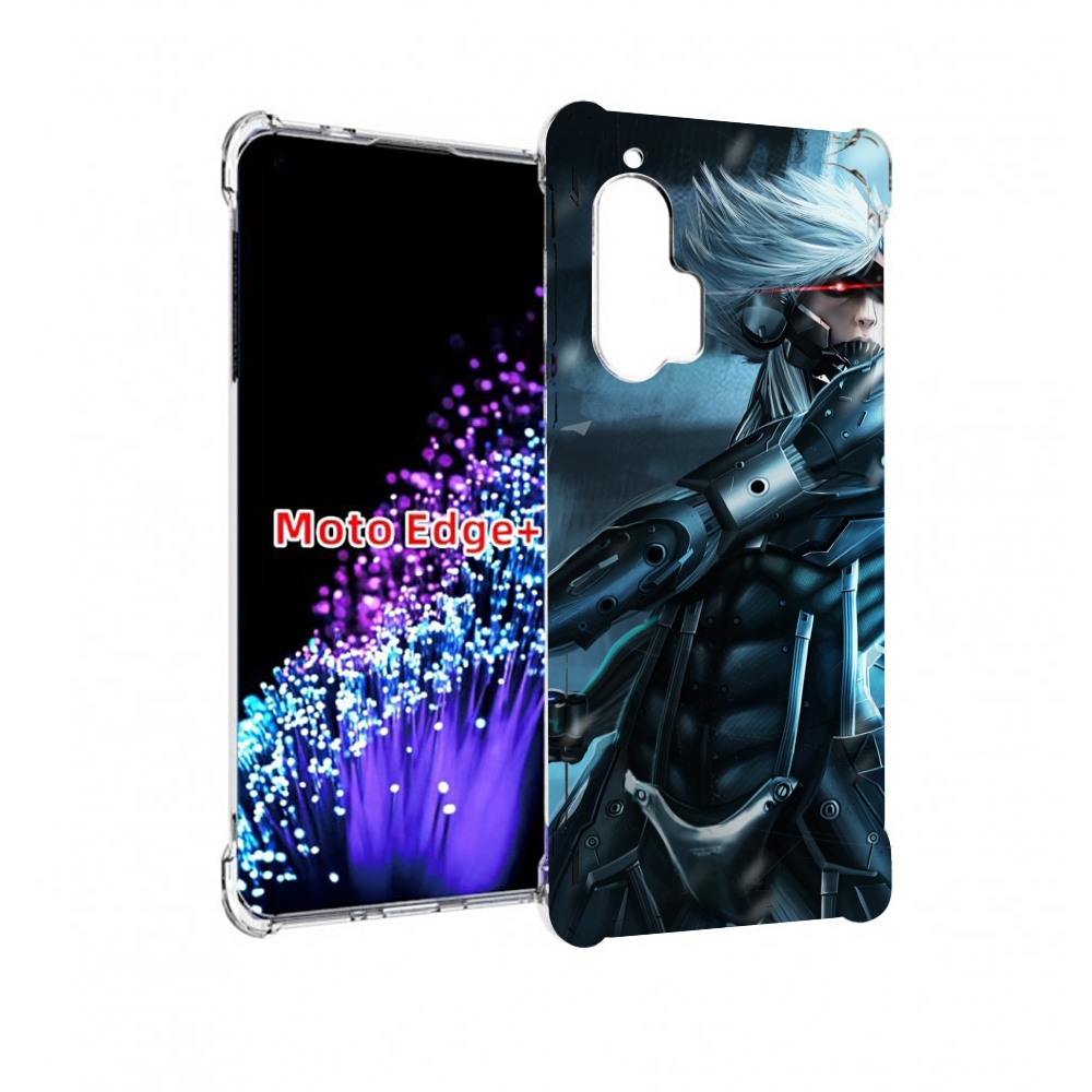 

Чехол MyPads Metal Gear Rising Revengeance для Motorola Edge+ Plus, Прозрачный, Tocco