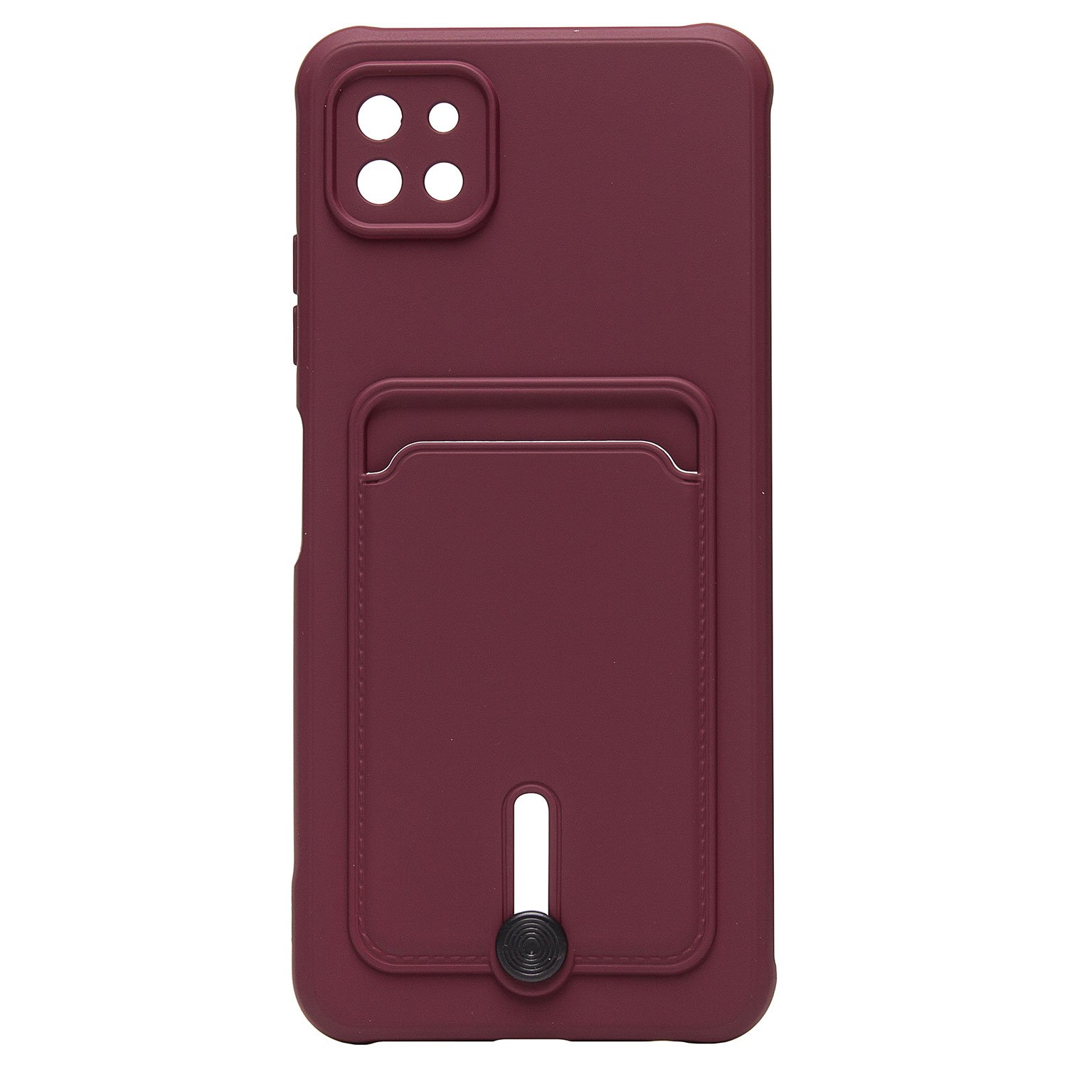 

Чехол накладка SC304 BaseMarket для Samsung A226B Galaxy A22s 5G (бордовый)