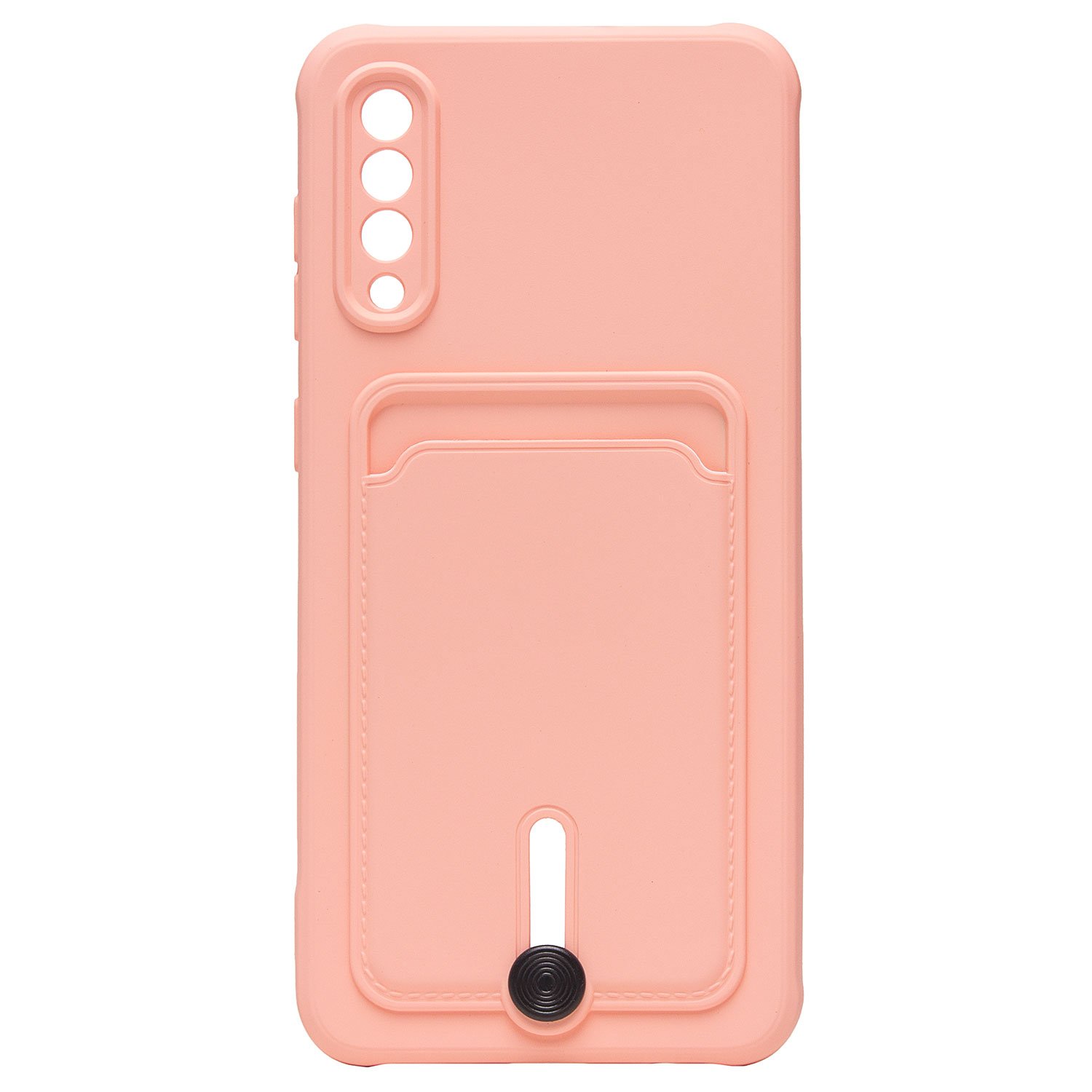 Чехол накладка SC304 BaseMarket для Samsung A307F Galaxy A30s (розовый)