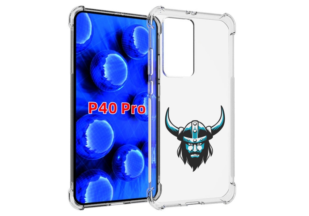 

Чехол MyPads викинг для Huawei P40 Pro противоударный, Прозрачный, Tocco
