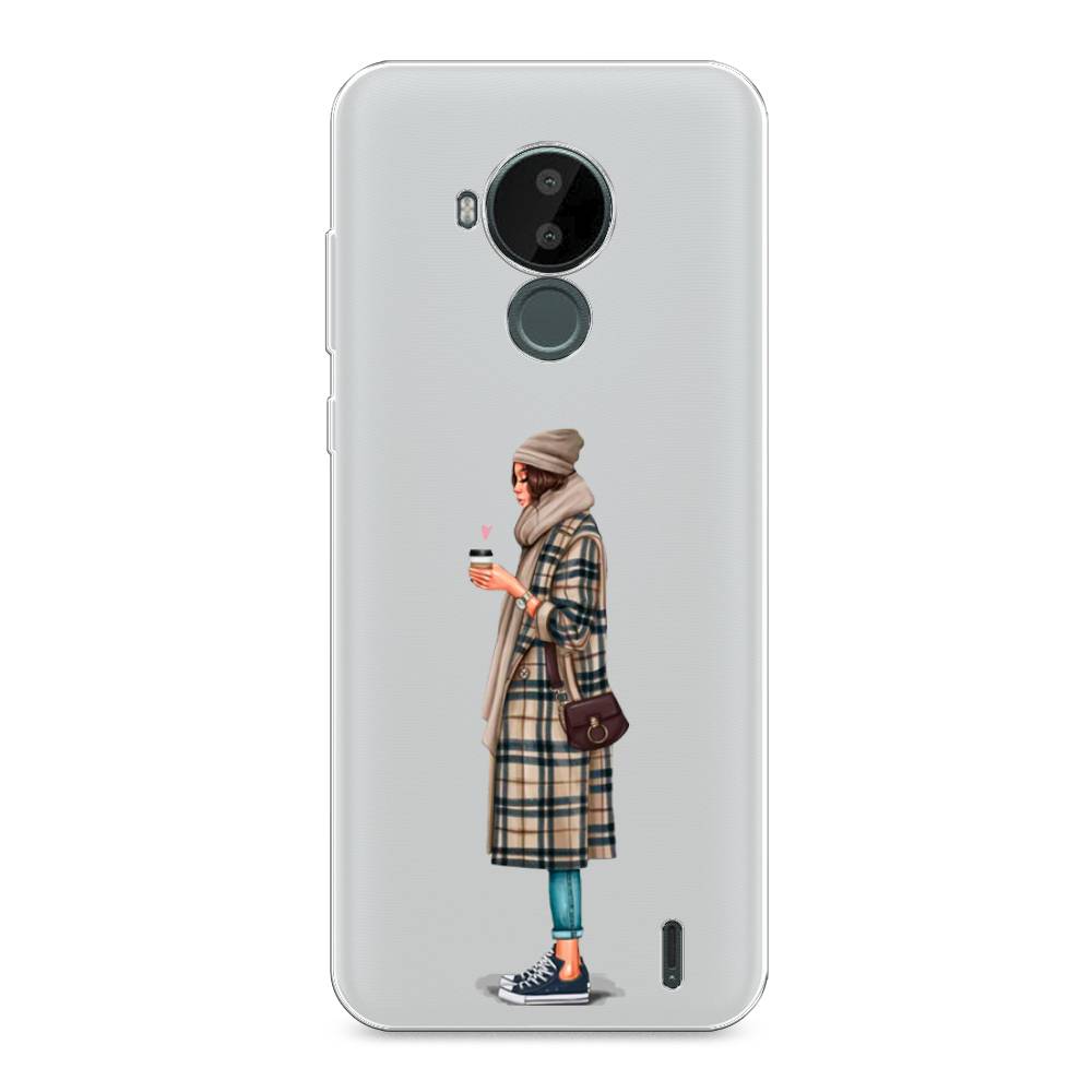 

Чехол на Nokia C30 "Утренний кофе", Коричневый;бежевый, 124850-6
