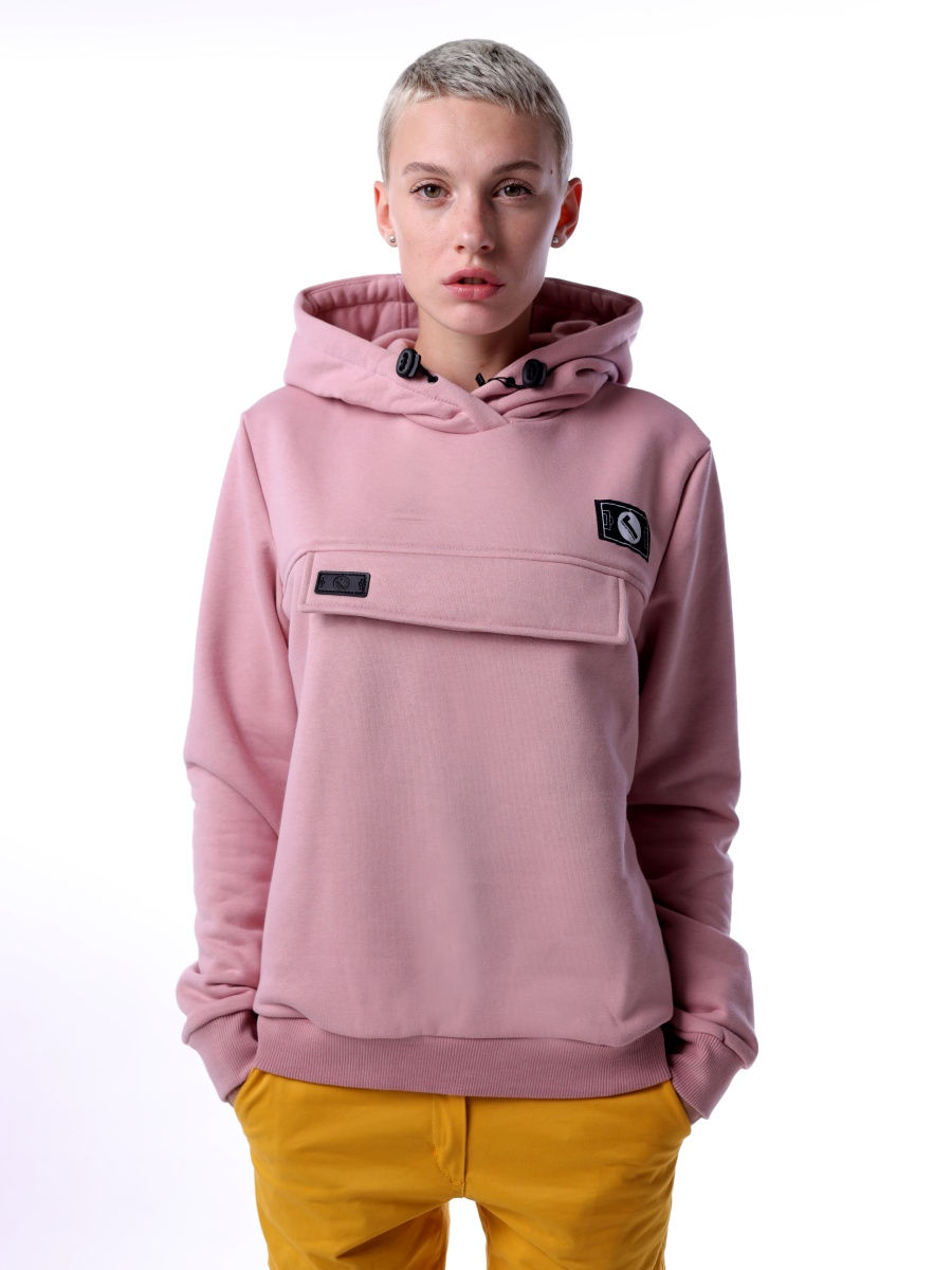 Худи женское Город Горький 25492729 розовое 42 RU