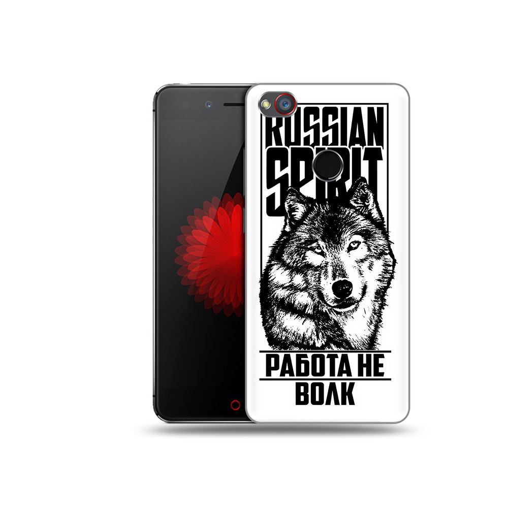 Чехол MyPads Tocco для ZTE Nubia Z11 работа не волк (PT48017.468.564)