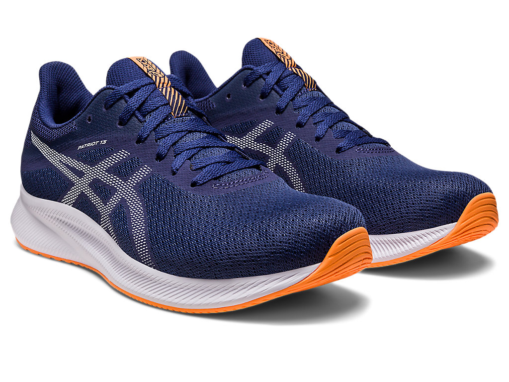 

Кроссовки мужские Asics PATRIOT 13 1011B485 синие 42.5 EU, Синий, PATRIOT 13