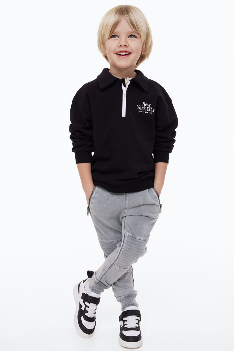 

Брюки детские H&M 1133744, цвет серый/черный, размер 140 (доставка из-за рубежа), 1133744