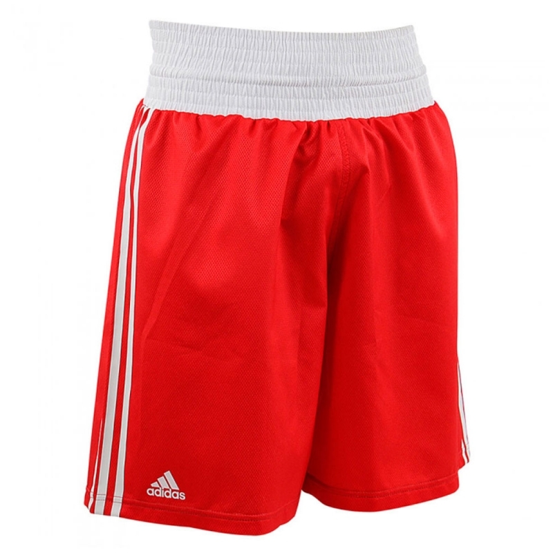 фото Шорты боксерские micro diamond boxing short красный xs adidas