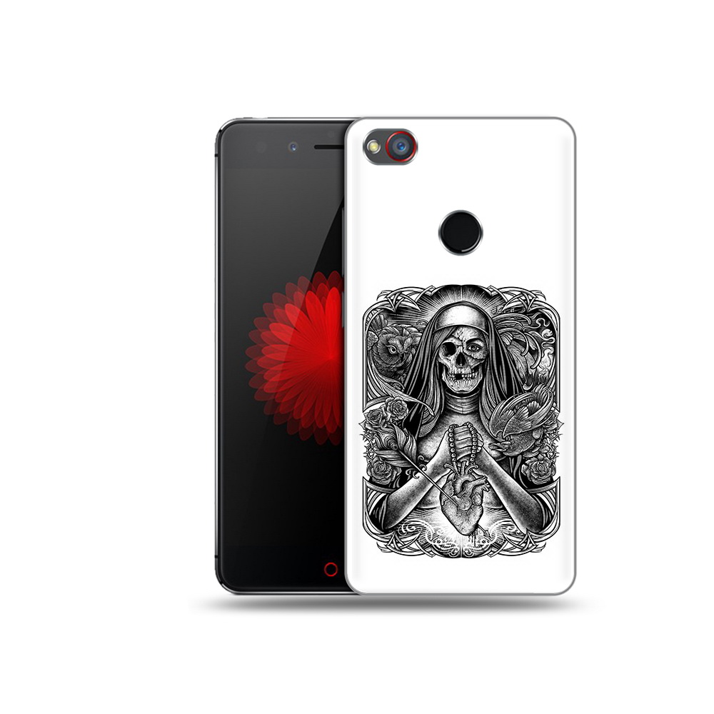 

Чехол MyPads Tocco для ZTE Nubia Z11 скелет с сердцем (PT48017.468.603), Прозрачный, Tocco