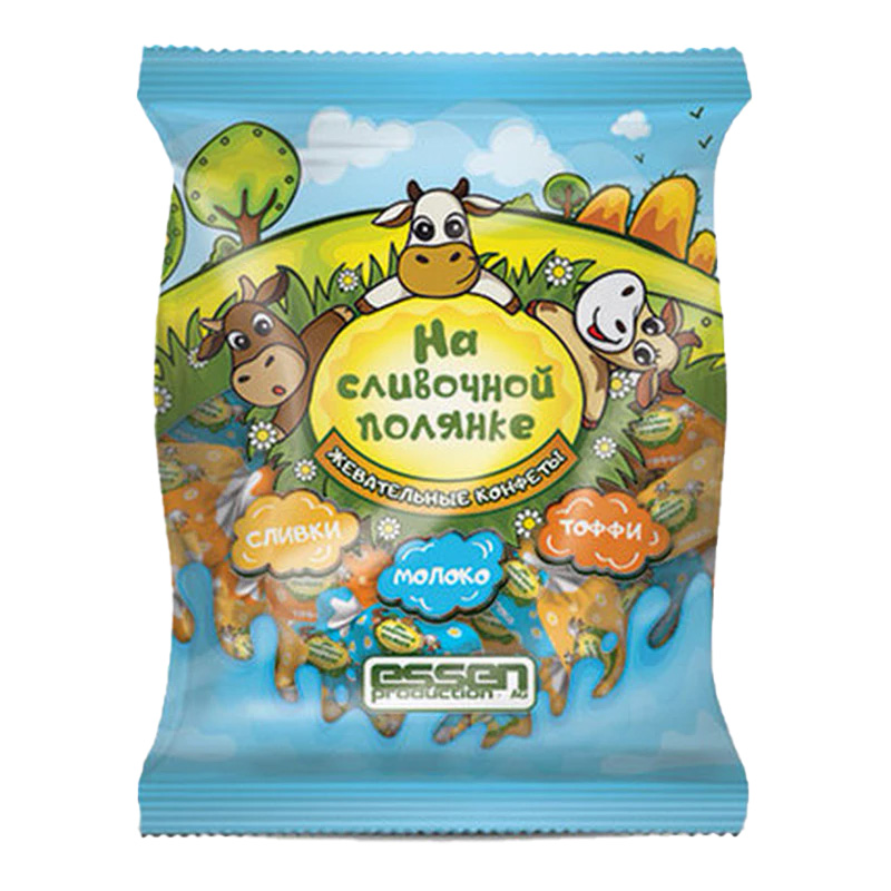 

Конфеты Essen "На сливочной полянке", жевательные, 1000 г