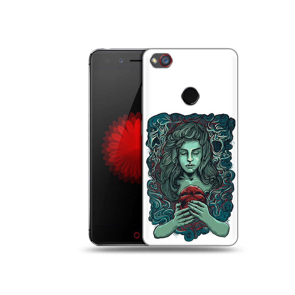 Чехол MyPads Tocco для ZTE Nubia Z11 спящая девушка (PT48017.468.619)
