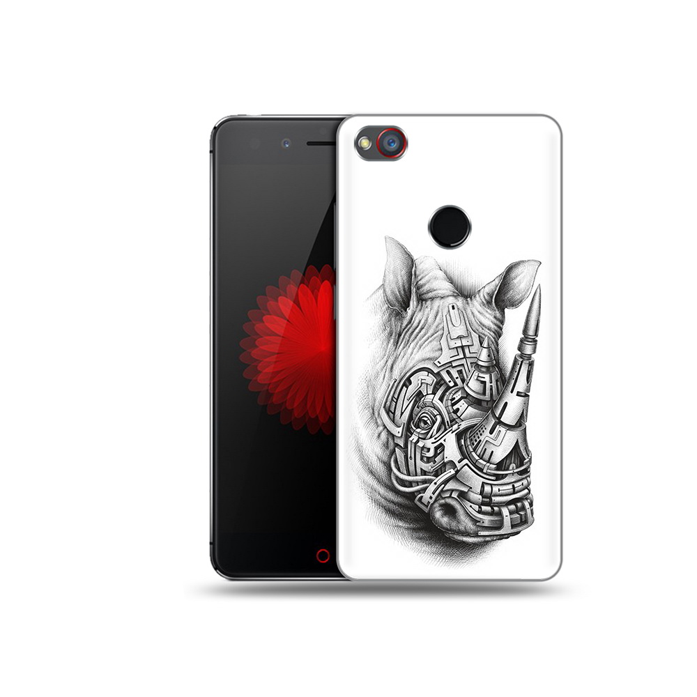 Чехол MyPads Tocco для ZTE Nubia Z11 стальной носорог (PT48017.468.620)