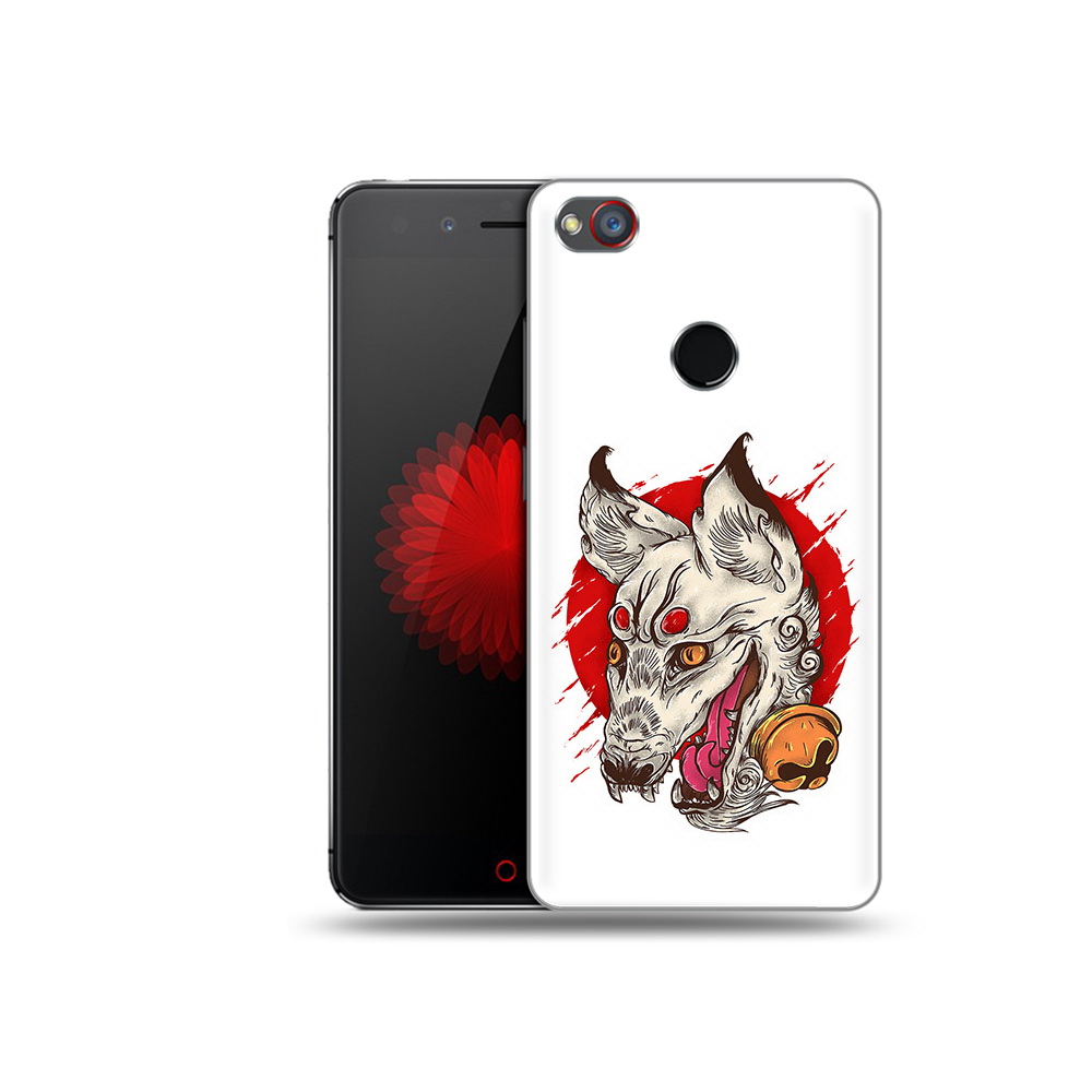 

Чехол MyPads Tocco для ZTE Nubia Z11 страшная собака (PT48017.468.627), Прозрачный, Tocco