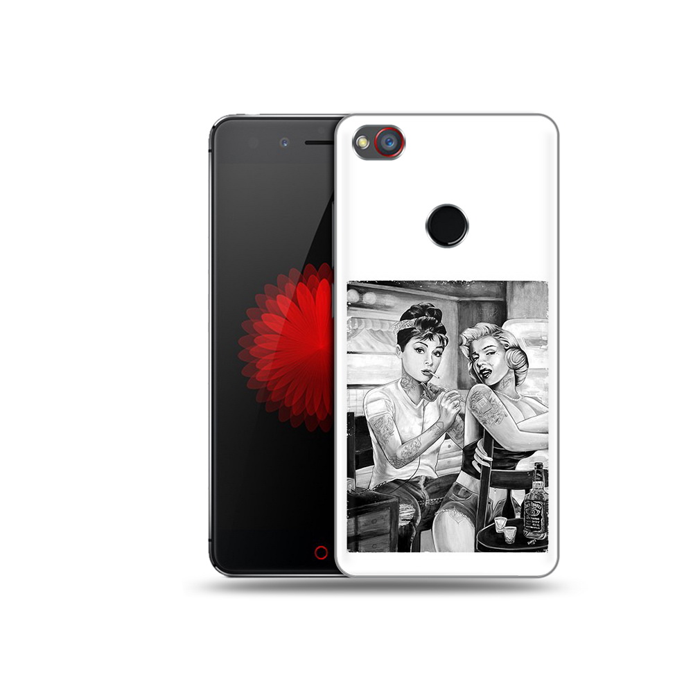 

Чехол MyPads Tocco для ZTE Nubia Z11 тату мастер (PT48017.468.637), Прозрачный, Tocco