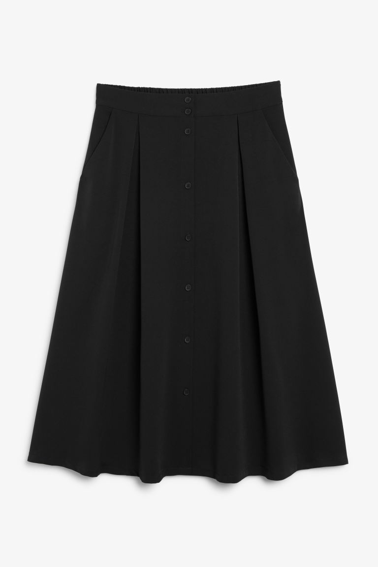 

Юбка женская Monki 0962018001 черная XS (доставка из-за рубежа), 0962018001