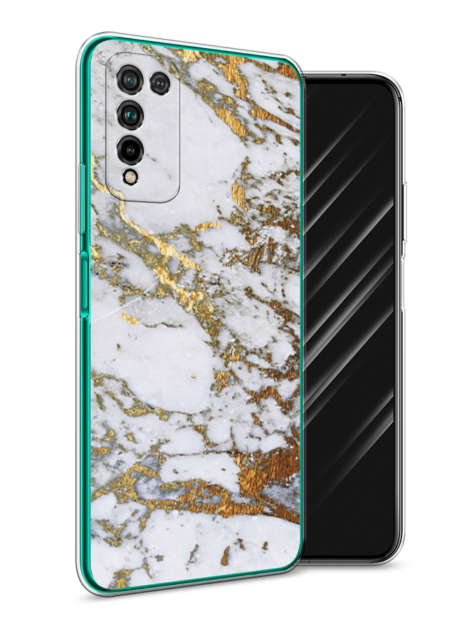 

Чехол Awog "Белый мрамор" для Honor 10X Lite, 6104650-3