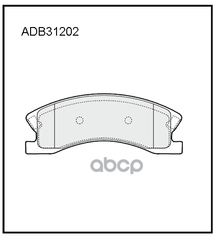 

Тормозные кололки ALLIED NIPPON передние дисковые ADB31202