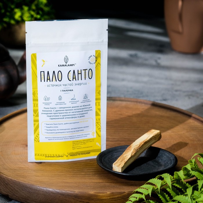 

Благовония "Пало Санто", 1 палочка, 10 гр, Пало-Санто