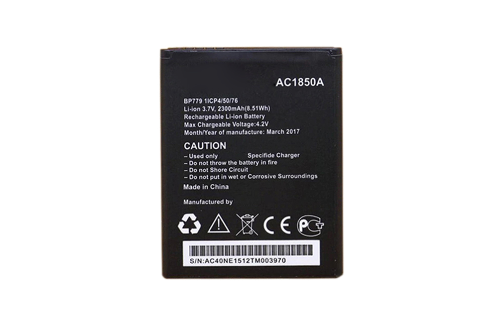 фото Аккумуляторная батарея ac1850a для телефона archos 50c neon на 3.7v 2300mah mypads