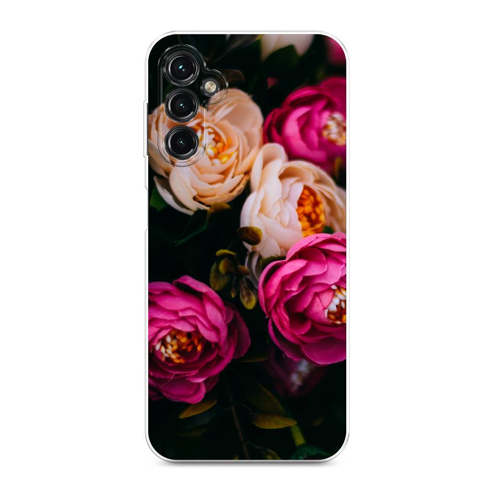 

Чехол Awog на Samsung Galaxy A14 4G "Розовые пионы на черном", Розовый;черный, 2107950-8