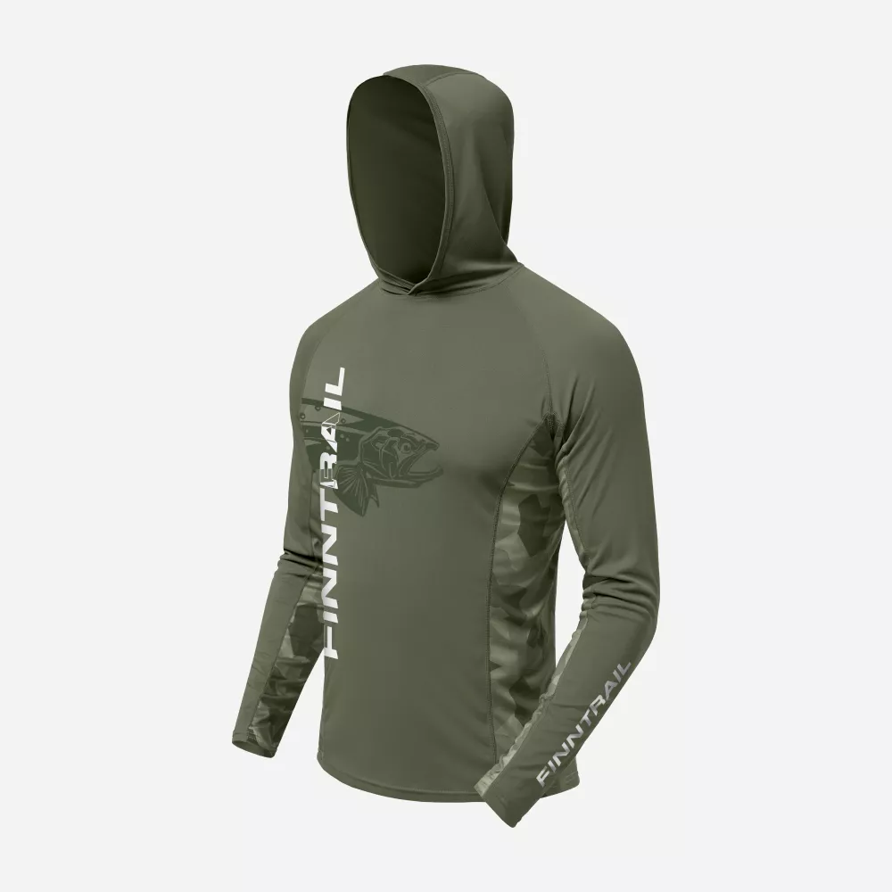

Лонгслив унисекс Finntrail 6609 хаки XS, 6609
