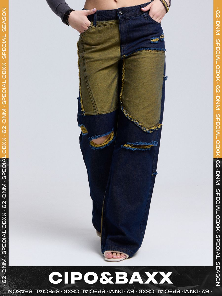 Джинсы женские Cipo & Baxx WD527 синие 26/34