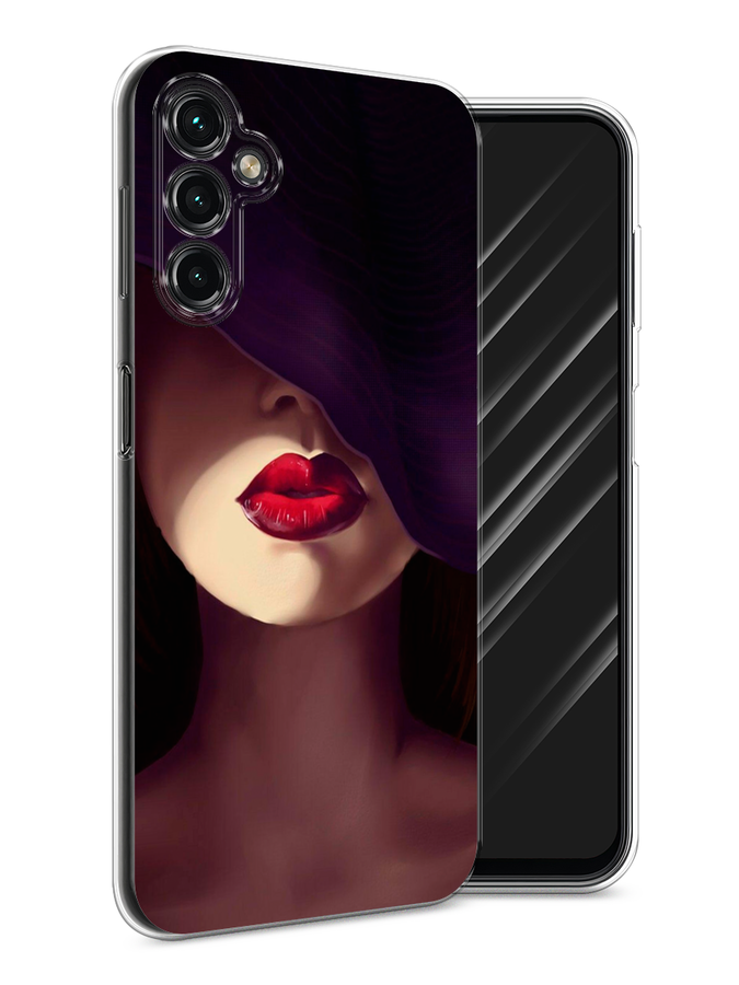 

Чехол Awog на Samsung Galaxy A14 4G "Красные губы", Черный;бежевый;красный, 2107950-7