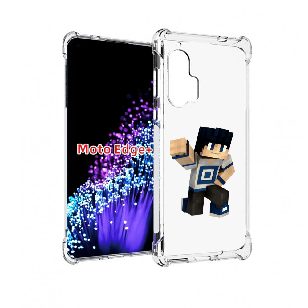 

Чехол MyPads Minecraft-1 для Motorola Edge+ Plus, Прозрачный, Tocco