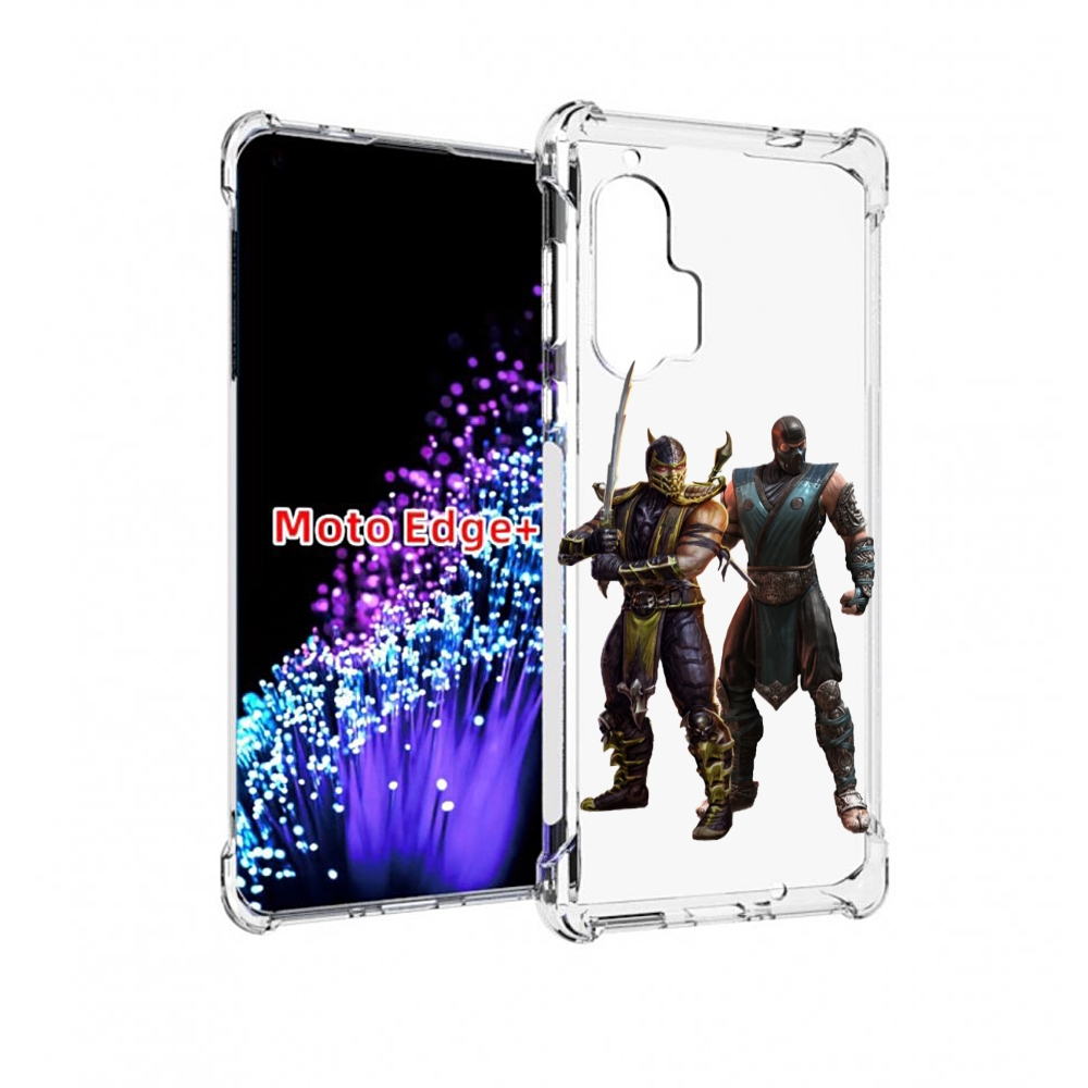

Чехол MyPads Mortal-Kombat-1 для Motorola Edge+ Plus, Прозрачный, Tocco