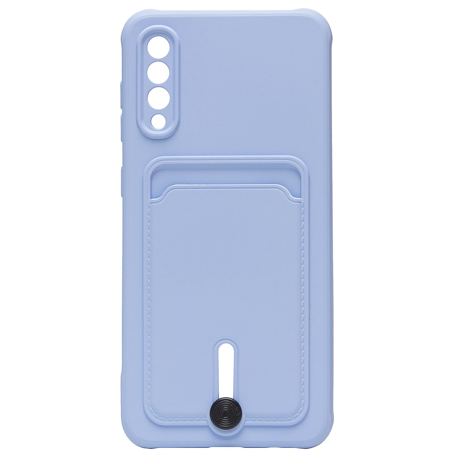 Чехол накладка SC304 BaseMarket для Samsung A505F Galaxy A50 (фиолетовый)