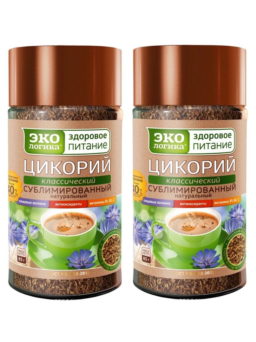 Цикорий Эко Логика натуральный сублимированный 85 г