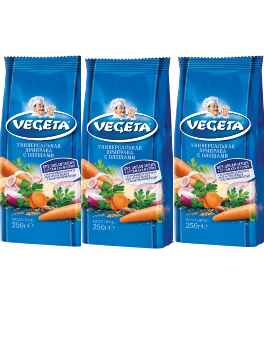 Смесь специй Vegeta универсальная 250 г х 3 шт