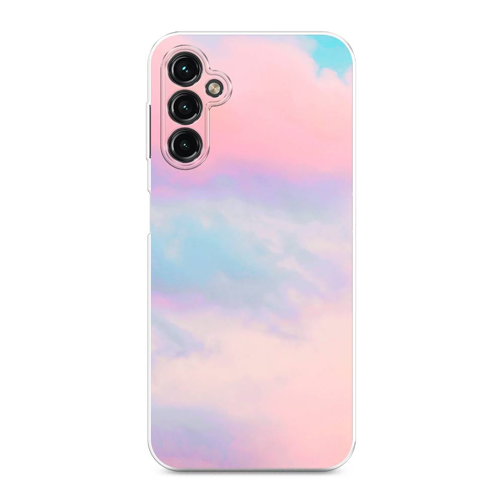 

Чехол Awog на Samsung Galaxy A14 4G "Розовые облака", Розовый;фиолетовый, 2107950-3