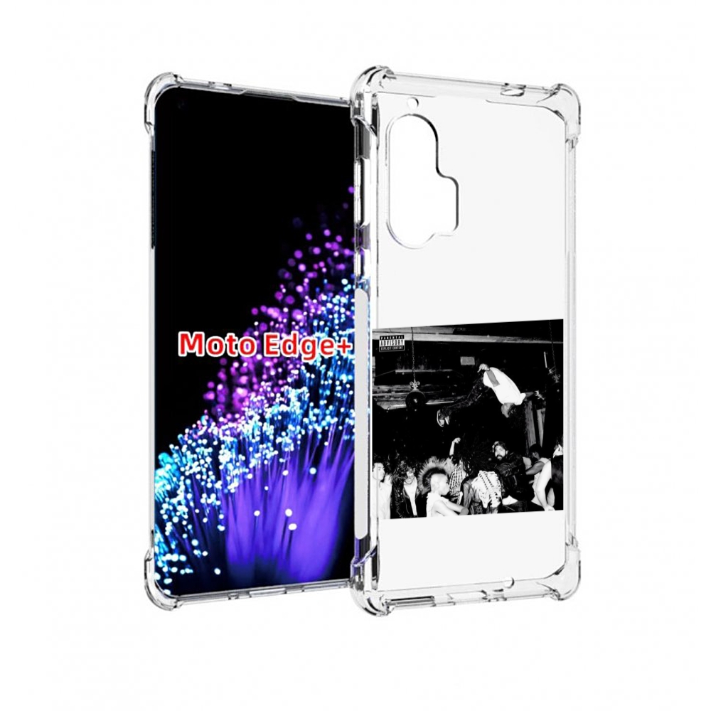 

Чехол MyPads Playboi Carti - Die Lit для Motorola Edge+ Plus, Прозрачный, Tocco
